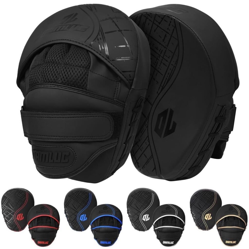 Damluc Focus Pads by Rising Heroes – Power, Precision & Durability