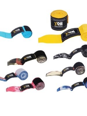 Boxing hand wraps, MMA hand wraps, Rising Heroes hand wraps, cotton elastic boxing wraps, boxing wraps for kids & adults