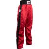 top-ten-kickboxing-pant-classic-red-black-1610 Kickboxing Robe & Trouser Set