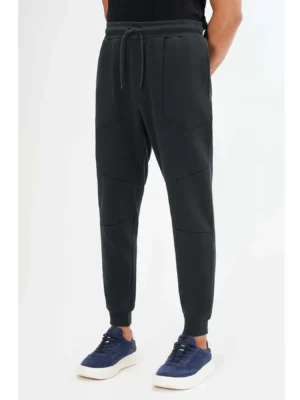 TERRY-FLEECE-JOGGER-TROUSER-BLACK-at-Charcoal-Clothing-846 Terry Fleece Trouser